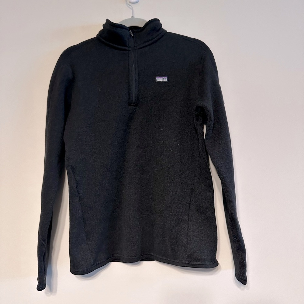 Patagonia Women's Black Turtleneck Sweater
